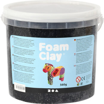 Foam Clay®, must, 560 g/ 1 ämber