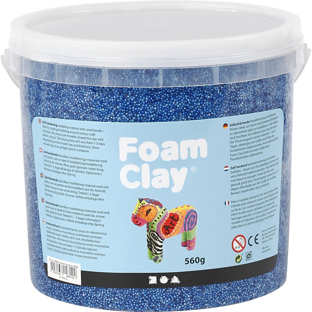 Foam Clay®, sinine, 560 g/ 1 ämber