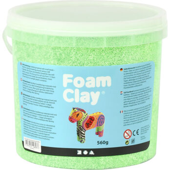 Foam Clay®, neoonroheline, 560 g/ 1 ämber