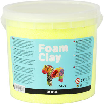 Foam Clay®, neoonkollane, 560 g/ 1 ämber