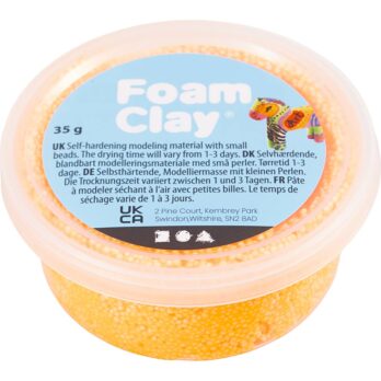 Foam Clay®, oranž, 35 g/ 1 tuubi