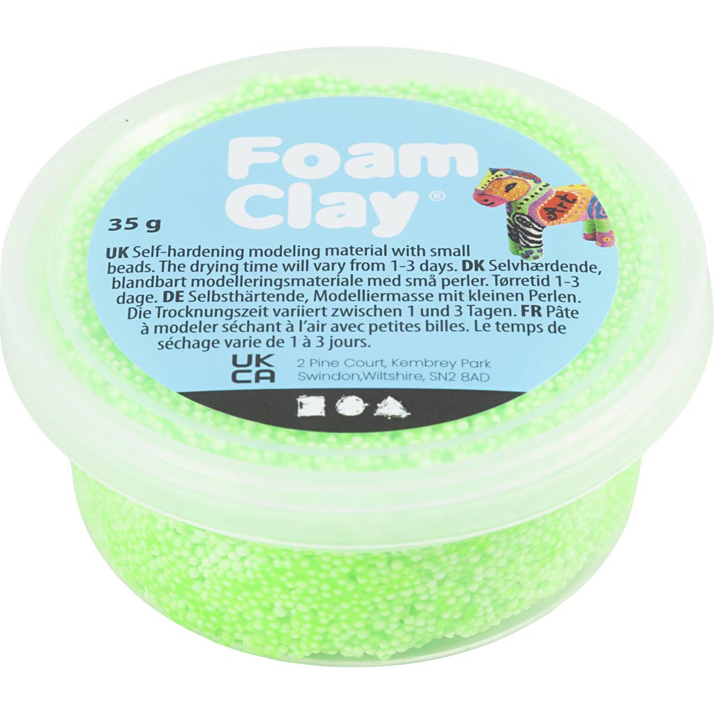 Foam Clay®, heleroheline, 35 g/ 1 tuubi