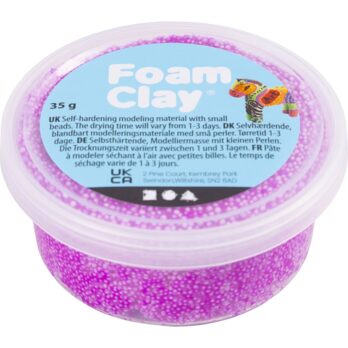 Foam Clay®, hele lilla, 35 g/ 1 tuubi