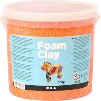 Foam Clay®, oranž, 560 g/ 1 ämber