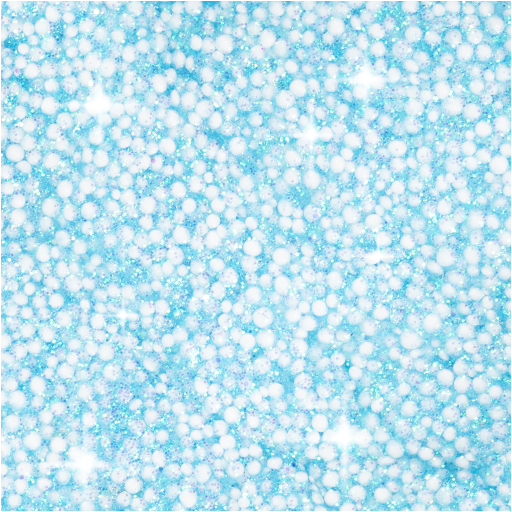 Foam Clay®, glitter, helesinine, 35 g/ 1 tuubi - Image 3