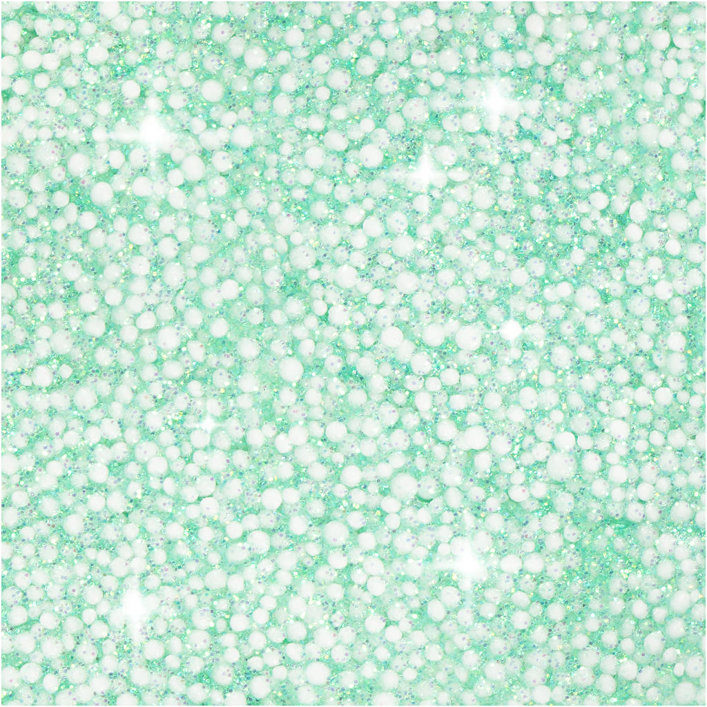 Foam Clay®, glitter, heleroheline, 35 g/ 1 tuubi - Image 3