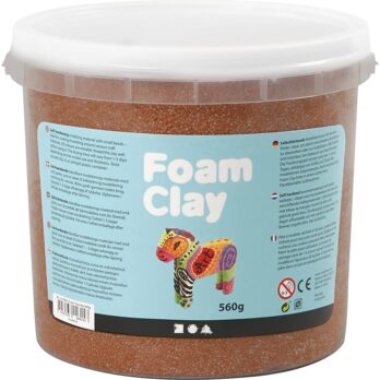 Foam Clay®, pruun, 560 g/ 1 ämber