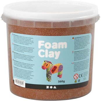 Foam Clay®, pruun, 560 g/ 1 ämber