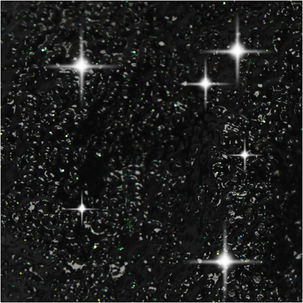 Foam Clay®, must glitter, 35 g/ 1 tuubi - Image 3