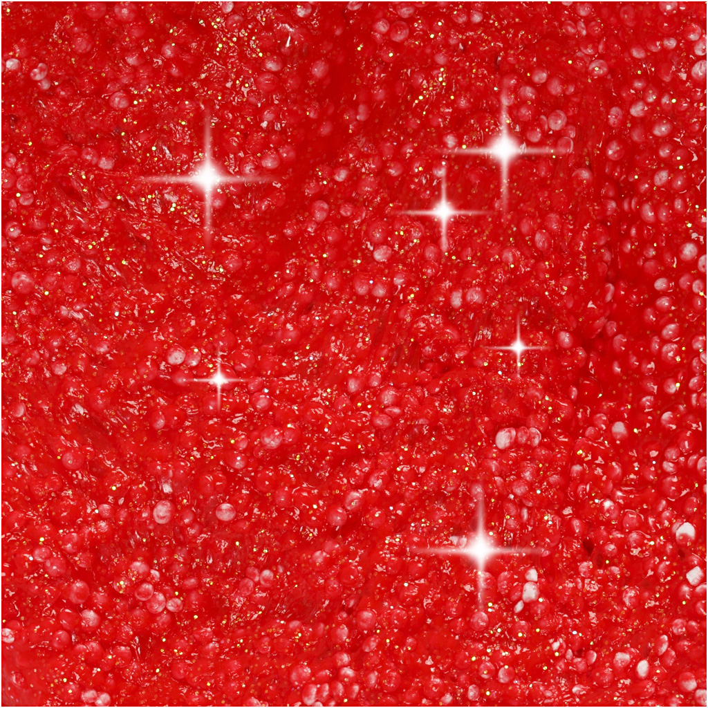 Foam Clay®, glitter, punane, 35 g/ 1 tuubi - Image 3