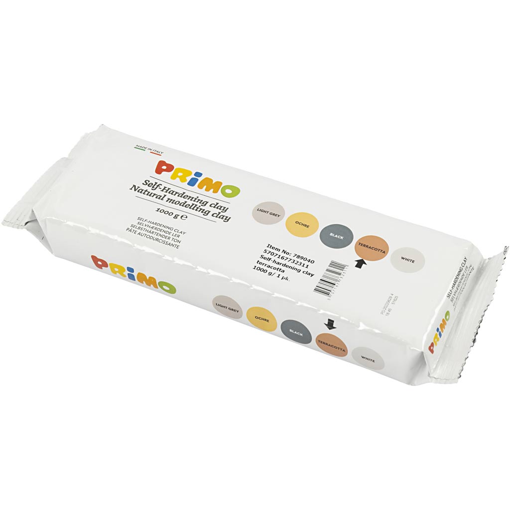 Isekõvenev savi, terrakota, 1000 g/ 1 pakk