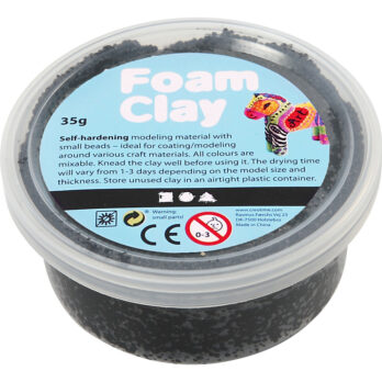 Foam Clay®, must, 35 g/ 1 tuubi