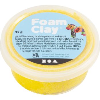 Foam Clay®, kollane, 35 g/ 1 tuubi