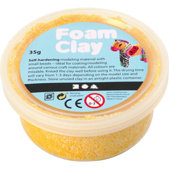 Foam Clay®, kollane, 35 g/ 1 tuubi