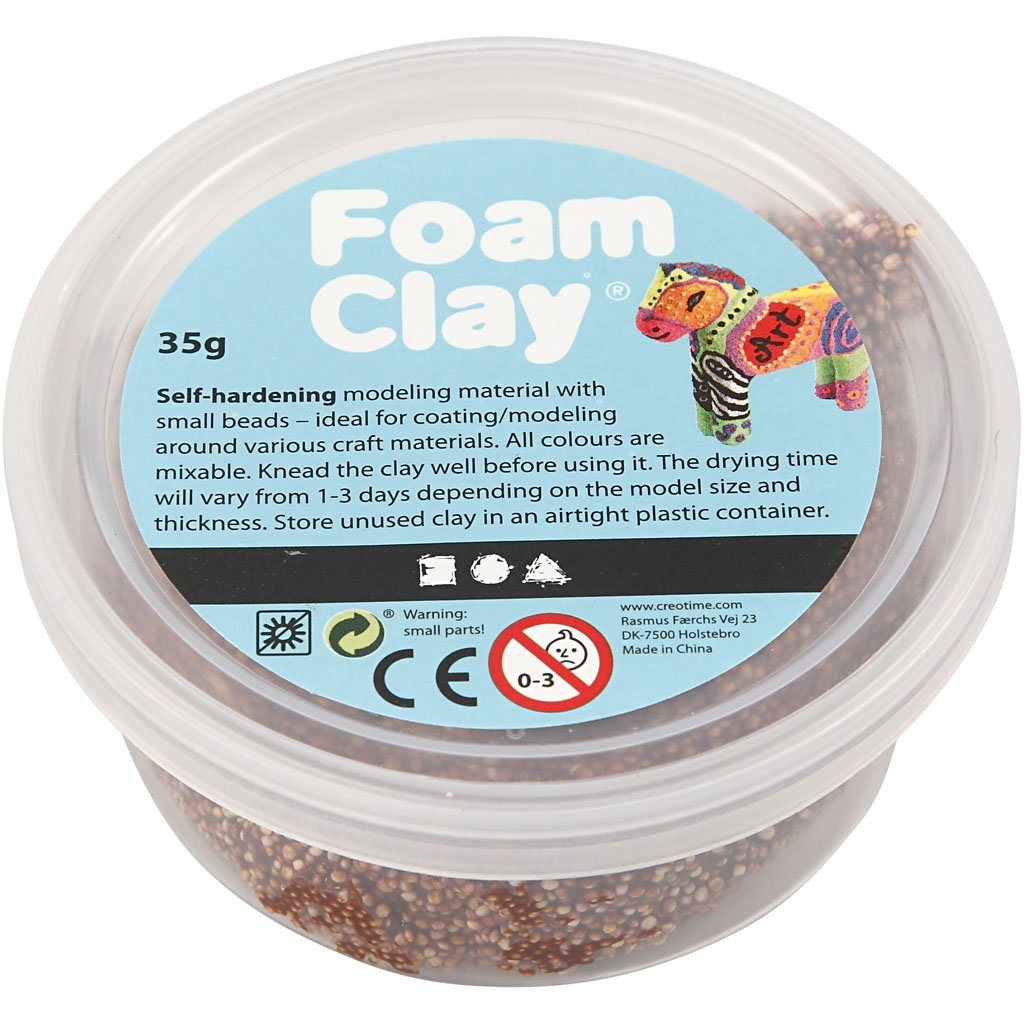 Foam Clay®, pruun, 35 g/ 1 tuubi