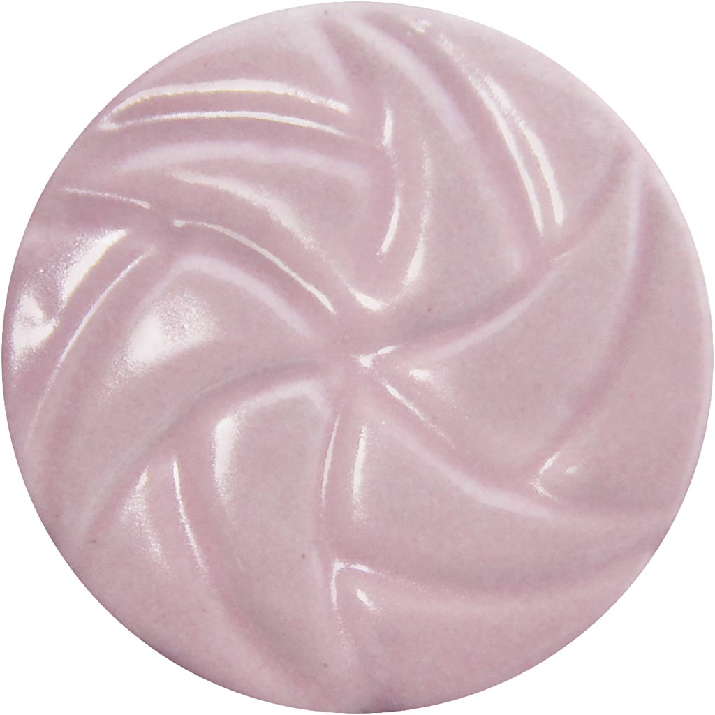 Keraamiline glasuur, 984-1101 °C, läbipaistmatu, roosa, 60 ml/ 1 tuubi - Image 4