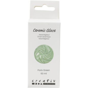 Keraamiline glasuur, 984-1101 °C, läbipaistmatu, Paris Green, 60 ml/ 1 tuubi