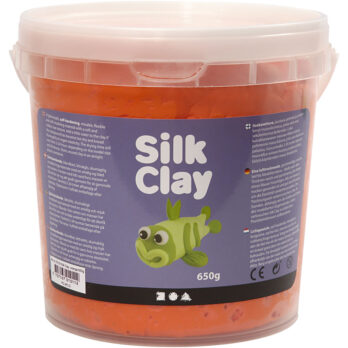 Silk Clay®, oranž, 650 g/ 1 ämber