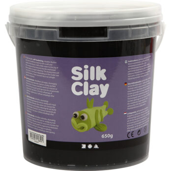 Silk Clay®, must, 650 g/ 1 ämber