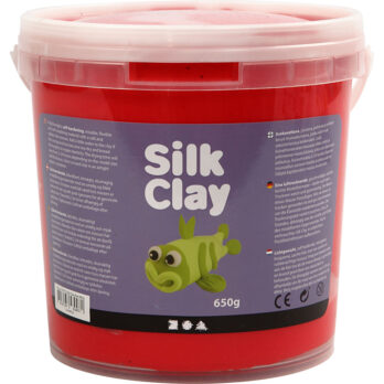 Silk Clay®, punane, 650 g/ 1 ämber