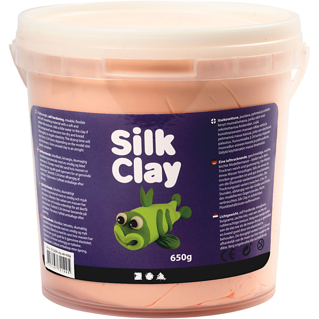 Silk Clay®, helebeež, 650 g/ 1 ämber