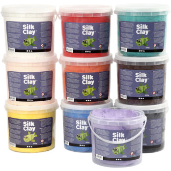 Silk Clay®, erinevad värvid, 10x650 g/ 1 pakk