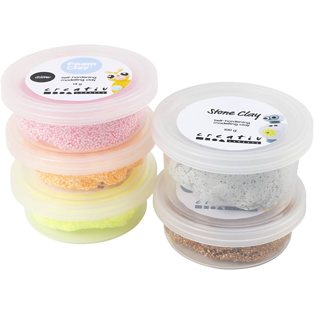 Kivisavi segu, punane/oranž harmoonia, 1 pakk