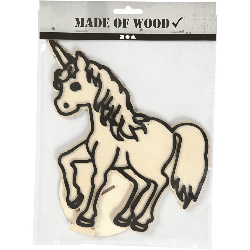 Dekoratsioonifiguur, Ükssarvik, H: 19 cm, 1 tk - Image 2