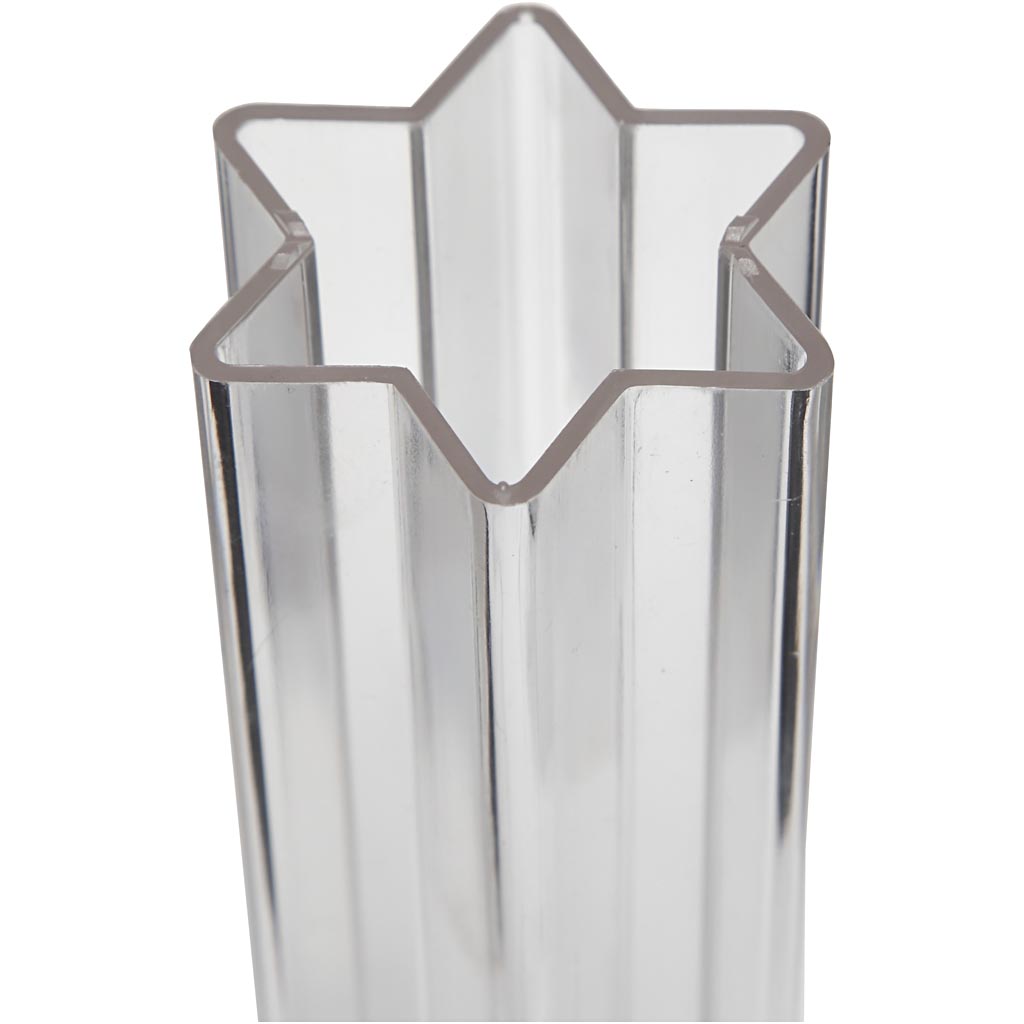 Küünalde vorm, kuueharuline täht, suurus 220x55 mm, 1 tk - Image 2