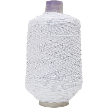 Õhuke, ümmargune elastne niit, valge, 1500 m/ 1 rull