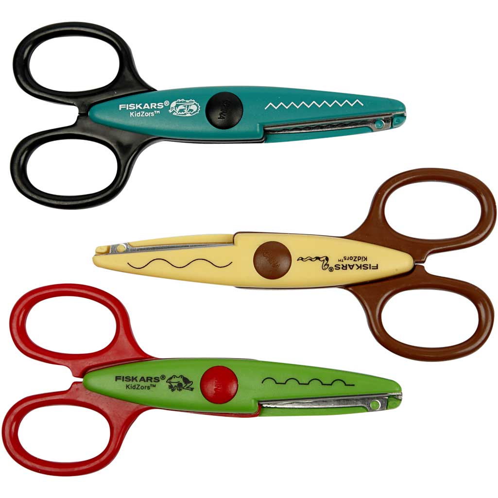 Fiskars Kidzors paberservajad, 3 tk/ 1 pakk - Image 3