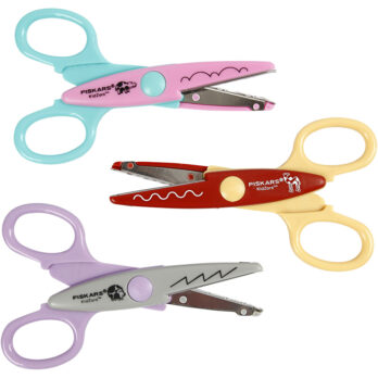 Fiskars Kidzors paberservajad, jõehobu, kaamel ja siil, 3 tk/ 1 pakk