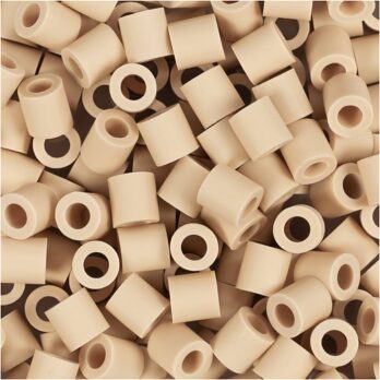 NABBI BioBeads, suurus 5x5 mm, augu suurus 2,5 mm, keskmine, kreem, 1000 tk/ 1 pakk