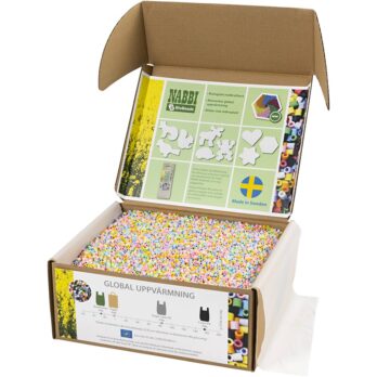 NABBI BioBeads, suurus 5x5 cm, keskmise suurusega, pastelsed värvid, 55000 tk/ 1 pakk