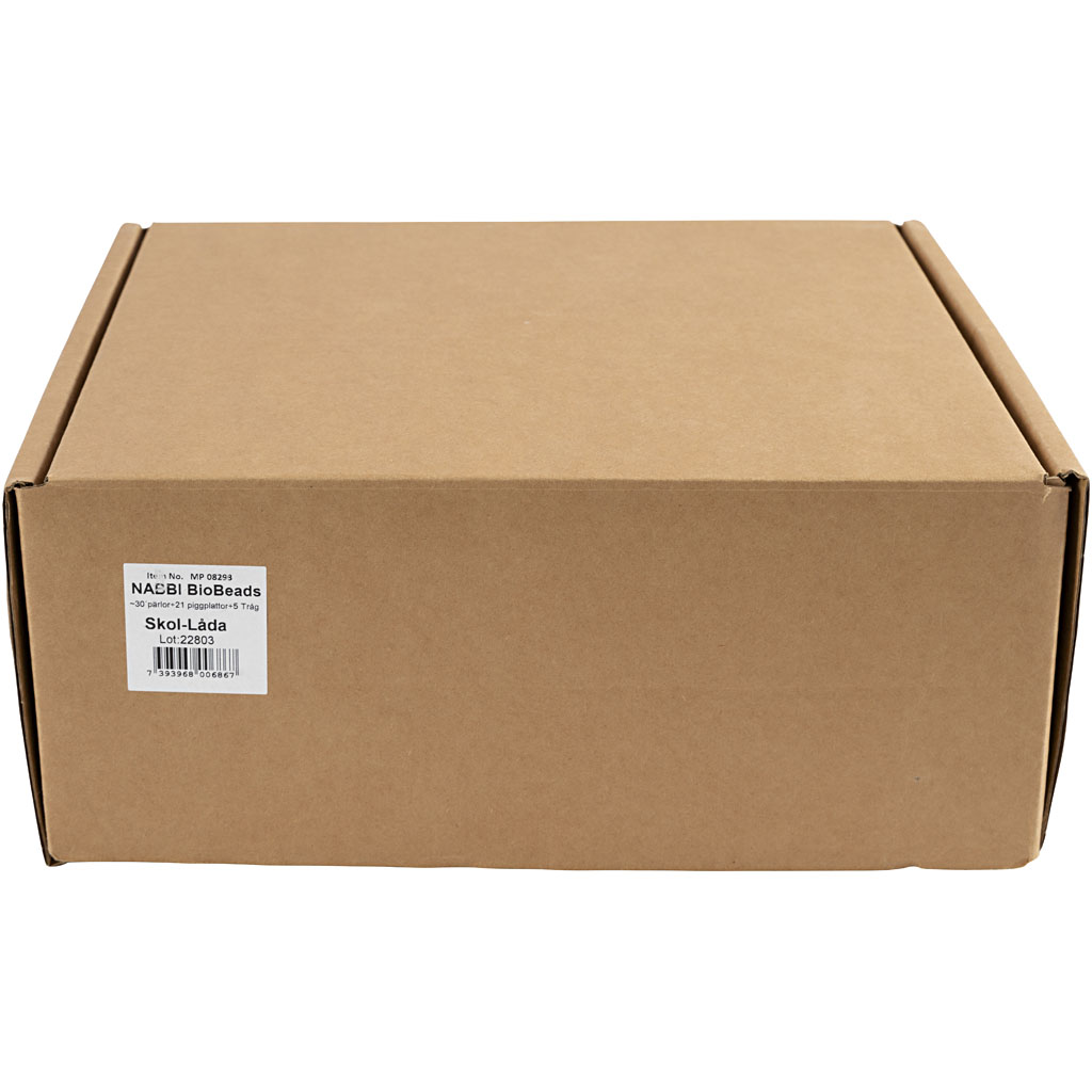 NABBI BioBeads klassiruumi komplekt, suurus 5x5 mm, keskmine, standardvärvid, 1 komplekt - Image 2