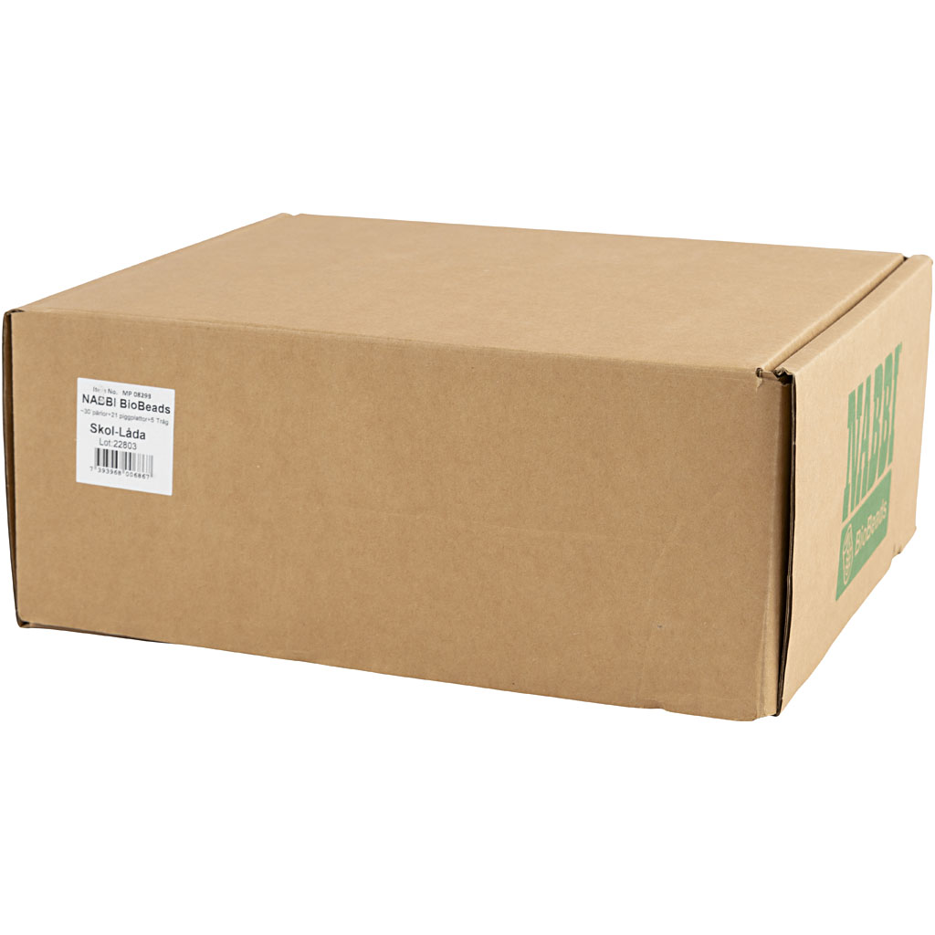 NABBI BioBeads klassiruumi komplekt, suurus 5x5 mm, keskmine, standardvärvid, 1 komplekt - Image 3