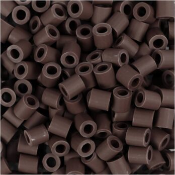 NABBI BioBeads, suurus 5x5 mm, augu suurus 2,5 mm, keskmine, pruun, 1000 tk/ 1 pakk