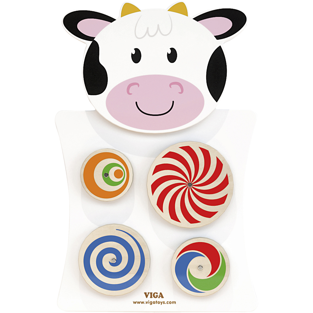 VIGA tegevuslaud, lehm, suurus 36x55x3,5 cm, 1 tk