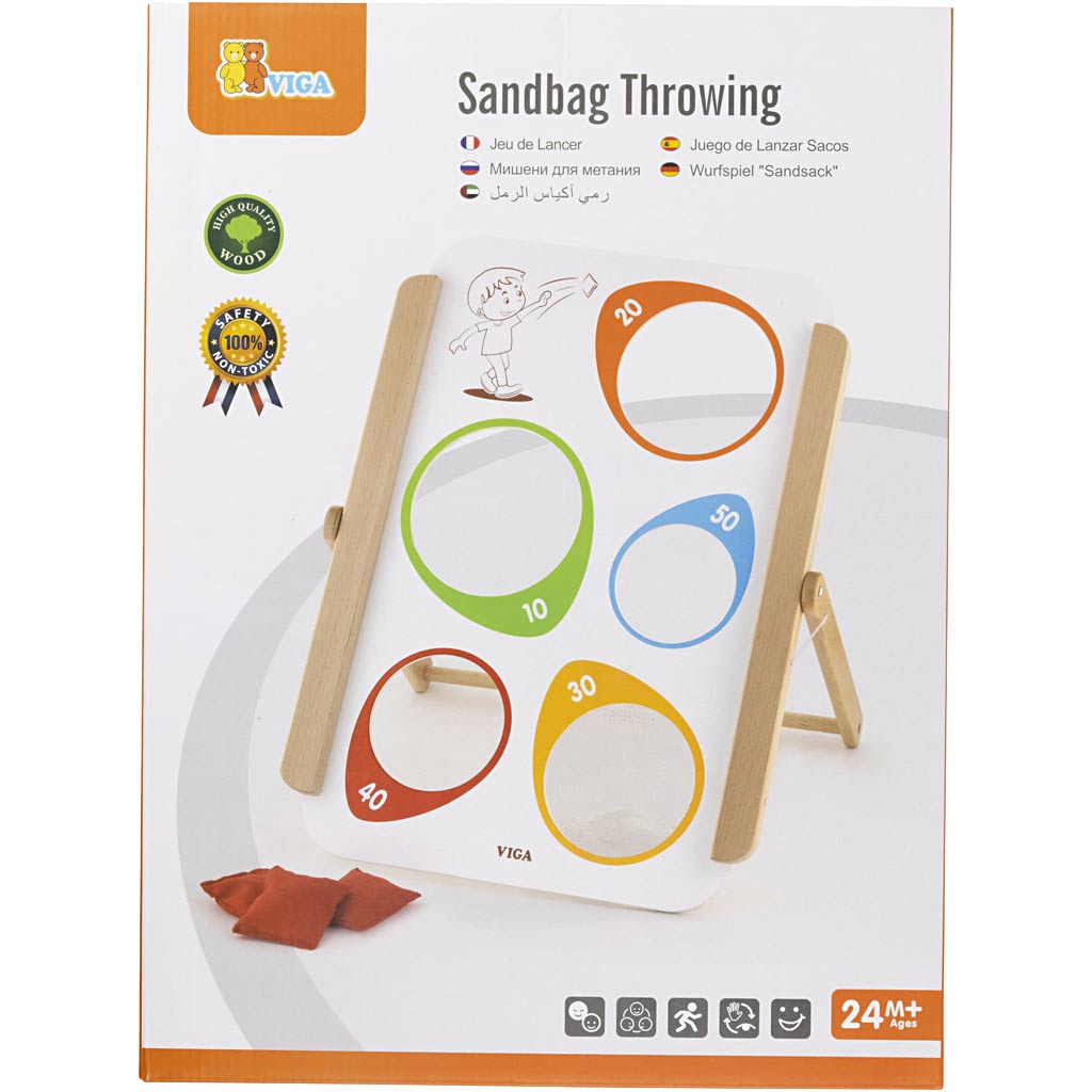 VIGA puust raam papukoti viskamiseks, suurus 34,5x44,5 cm, 1 tk - Image 2