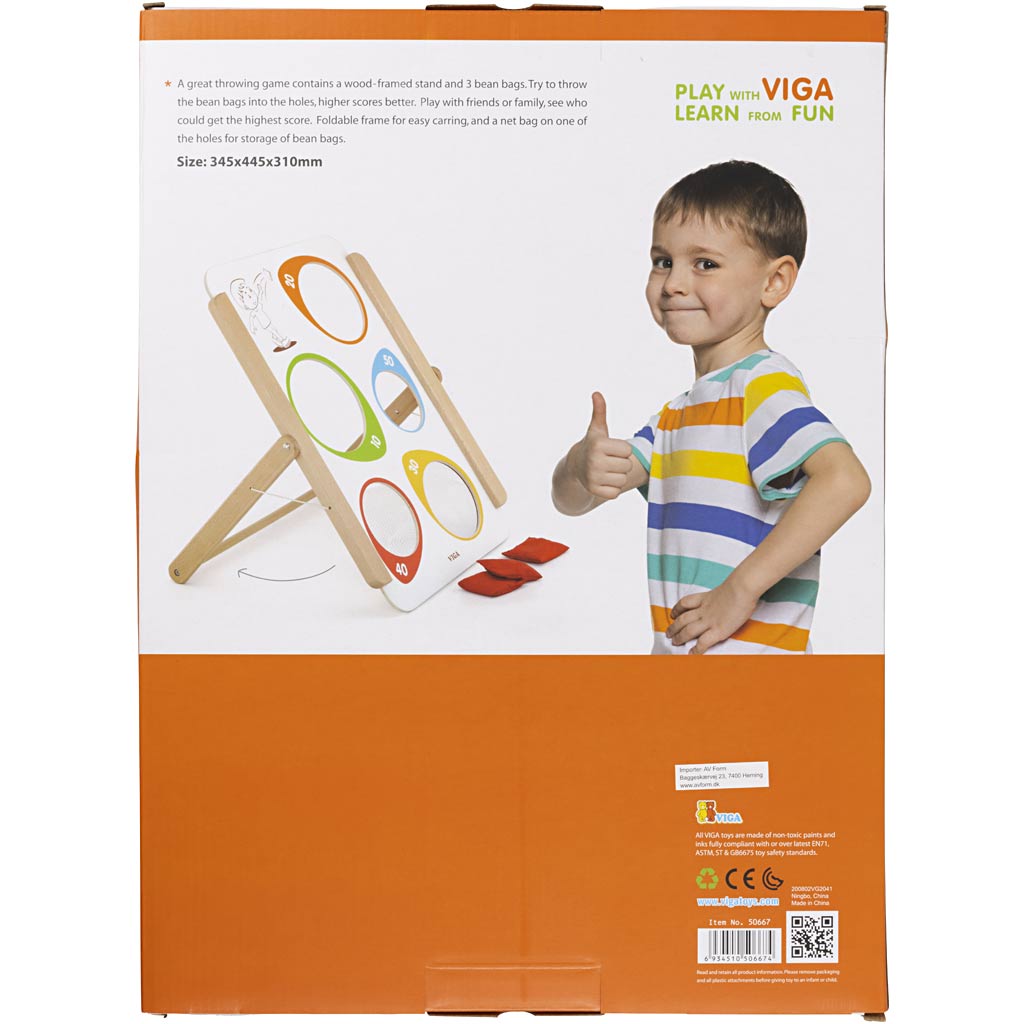 VIGA puust raam papukoti viskamiseks, suurus 34,5x44,5 cm, 1 tk - Image 3