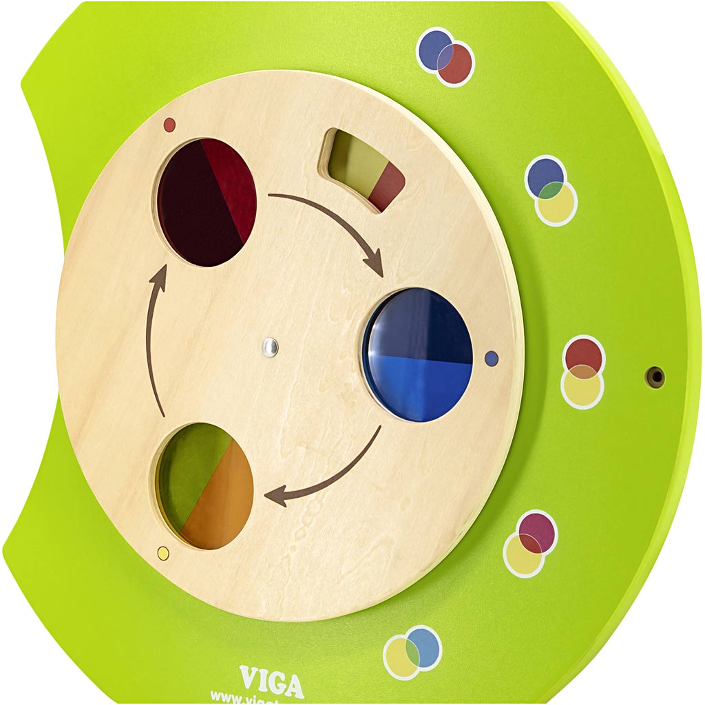 VIGA Activity Play Wall, K: 83 cm, L: 185 cm, 1 tk. - Image 3