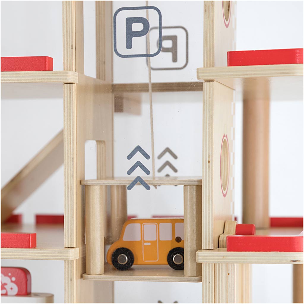 VIGA mänguasja garaaž, suurus 58x37x45,3 cm, 1 tk/ 1 pakk - Image 5