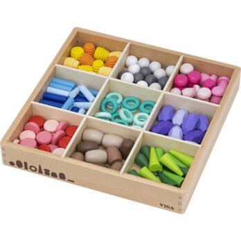 VIGA sorteerimiskomplekt, suurus 31x31x5 cm, 141 osa/ 1 pakk