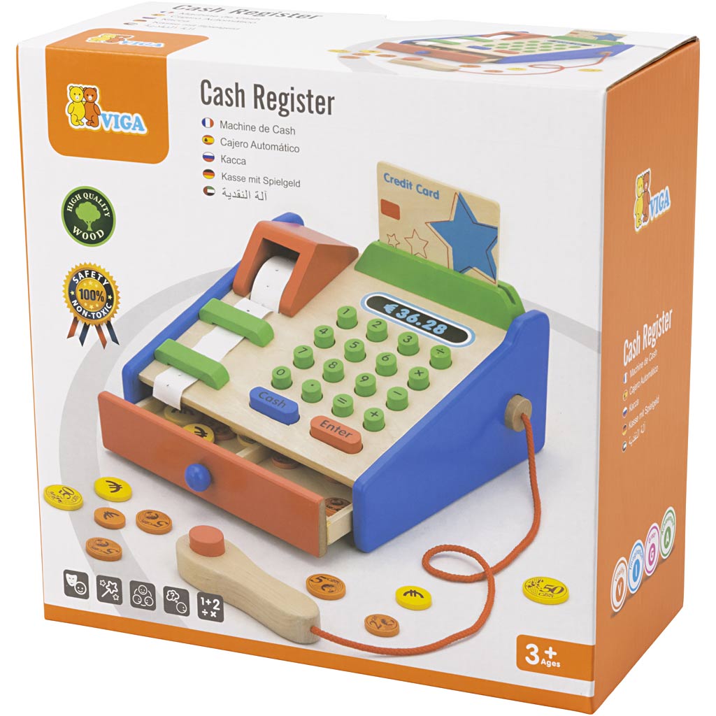 VIGA kassaaparaat, suurus 18x18x10 cm, 1 tk - Image 2