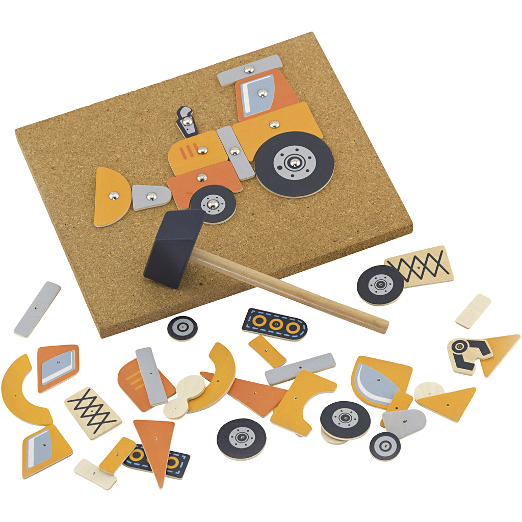 VIGA vasaramosaiigi komplekt, sõiduk, suurus 23x18 cm, 1 tk