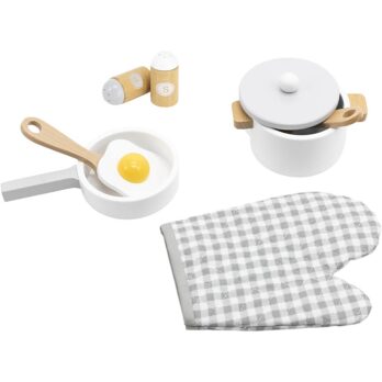 VIGA puidust kastrulite komplekt, värv võib erineda , 6 osa/ 1 pakk