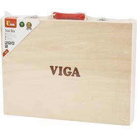 VIGA puidust tööriistakast, suurus 24x32 cm, 12 osa/ 1 komplekt - Image 2