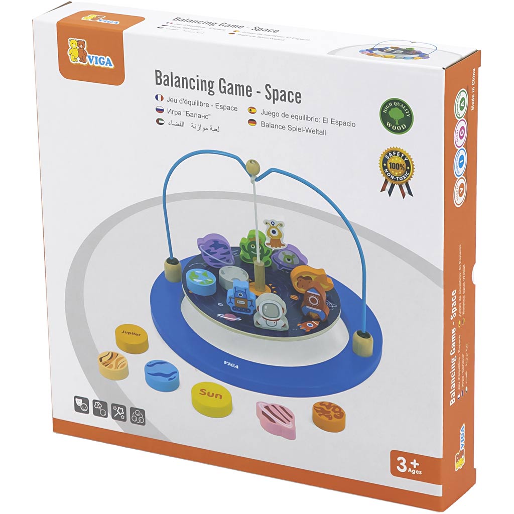VIGA Balance Game, Universum, dia. 27 cm, 1 komplekt - Image 2