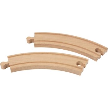 VIGA raudteerööpad, pikad kumerad, L: 15,8 cm, 4 tk/ 1 pakk