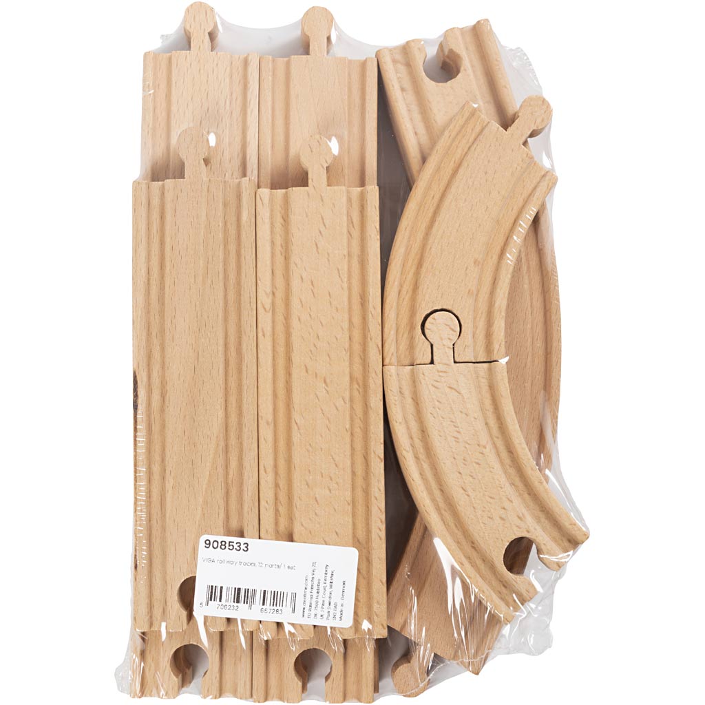 VIGA raudteerööpad, 12 osa/ 1 komplekt - Image 2